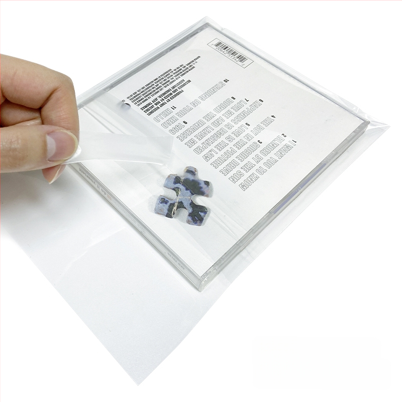 Θήκη προστασίας CD/DVD/Blu-ray — Διαφανής θήκη δίσκου, αυτοσφράγιση, νάιλον πλέγμα, Τύπος Sealed, Κωδικός προϊόντος Fiupeuiroritwr