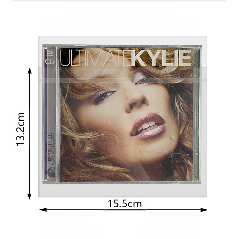 Θήκη προστασίας CD/DVD/Blu-ray — Διαφανής θήκη δίσκου, αυτοσφράγιση, νάιλον πλέγμα, Τύπος Sealed, Κωδικός προϊόντος Fiupeuiroritwr