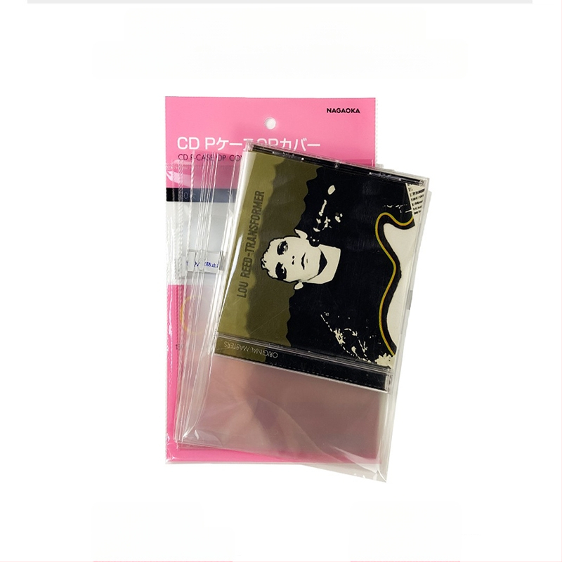 Θήκη προστασίας CD/DVD/Blu-ray — Διαφανής θήκη δίσκου, αυτοσφράγιση, νάιλον πλέγμα, Τύπος Sealed, Κωδικός προϊόντος Fiupeuiroritwr