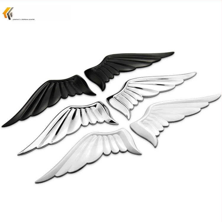 Autó karosszériára szánt matrica – Angyal szárnyai, 3D matrica, Totem minta, mágneses rögzítés