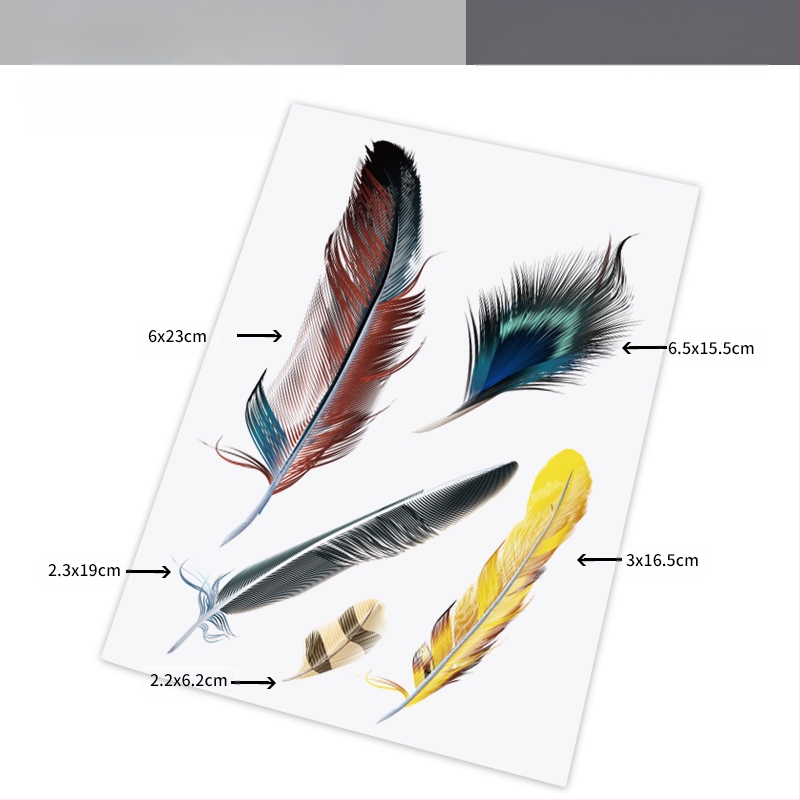 Autó karosszériára szánt matrica – Angyal szárnyai, 3D matrica, Totem minta, mágneses rögzítés