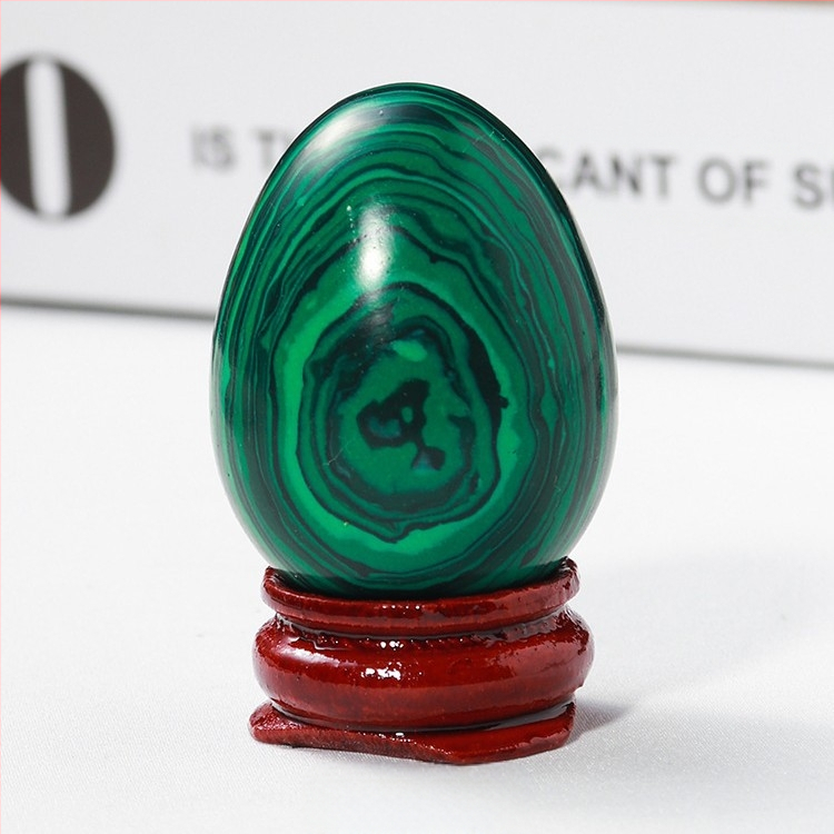 Διακοσμητικό κρυσταλλινο αυγό για διακόσμηση, φυσικός κρύσταλλος, οβάλ σχήμα, λείανση και γυάλισμα, δυνατότητα παραμετροποίησης