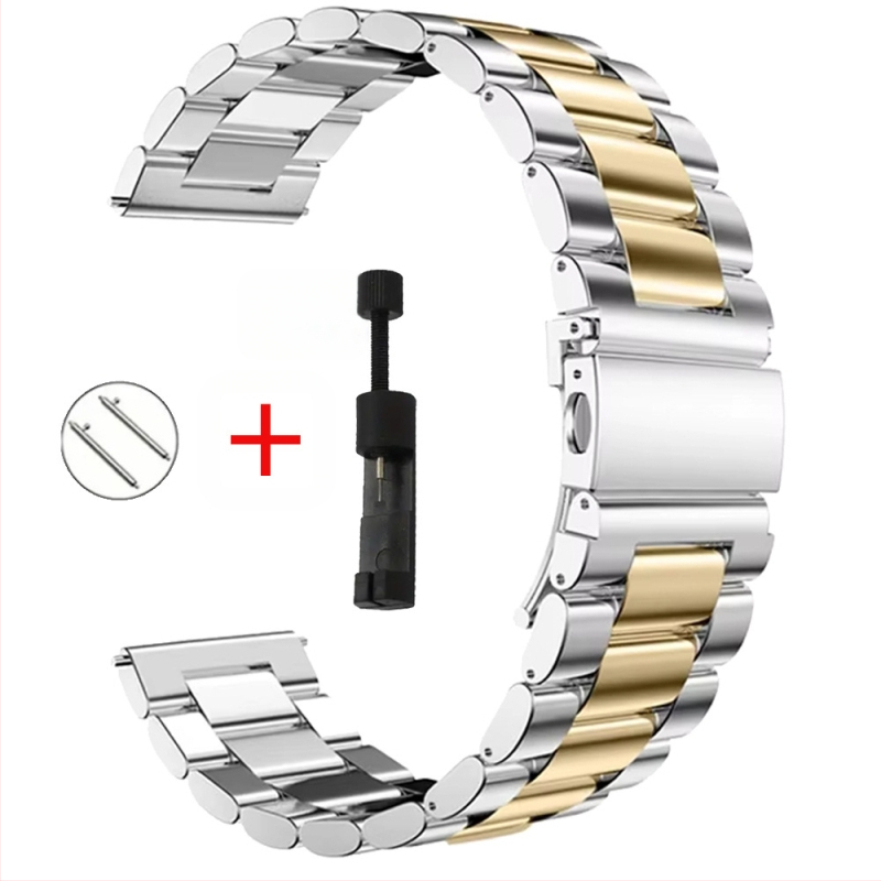 Μεταλλικό λουρί από ανοξείδωτο ατσάλι για Samsung Galaxy Watch 7/6/5/4 – Ney, κωδ. SXSZGD, κυκλοφορία Άνοιξη 2025