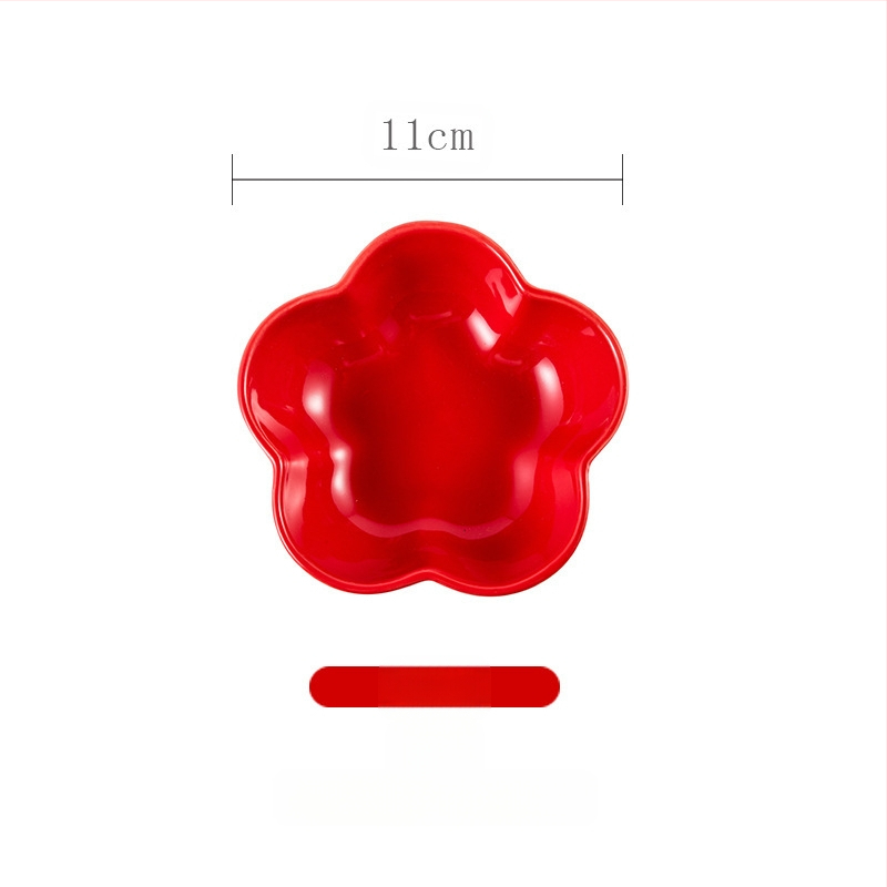 Πορσελάνινο πιάτο σε σκανδιναβικό στυλ, ακανόνιστο σχήμα, κατάλληλο για μικροκύματα