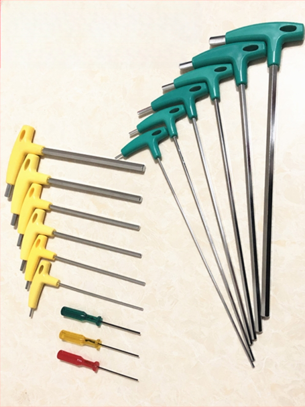 Κλειδί εξάγωνου εσωτερικού τύπου Τ με προέκταση λαβής, από χάλυβα υψηλής αντοχής