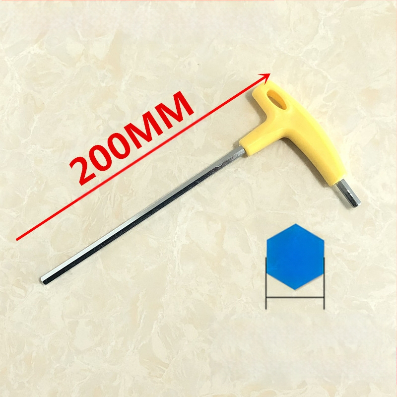 Κλειδί εξάγωνου εσωτερικού τύπου Τ με προέκταση λαβής, από χάλυβα υψηλής αντοχής