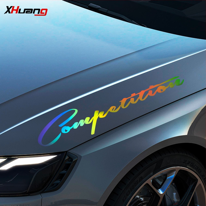 Autó karosszéria matricája betűkkel/cifrákkal/szöveggel – öntapadós szerelés