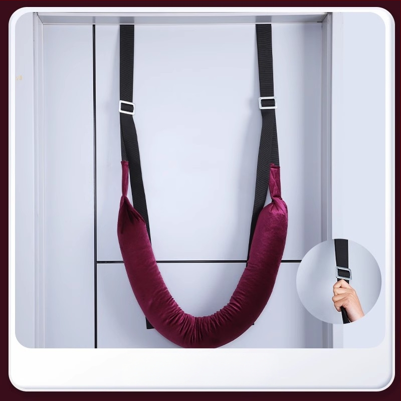 Lumbális trakciós öv nyakpánttal otthoni gerincnyújtáshoz – egyrudú rúd, diszk protrúzió támogatása