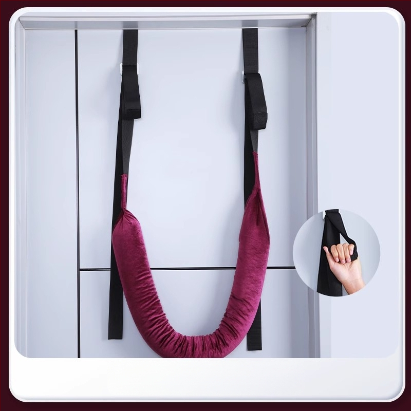 Lumbális trakciós öv nyakpánttal otthoni gerincnyújtáshoz – egyrudú rúd, diszk protrúzió támogatása