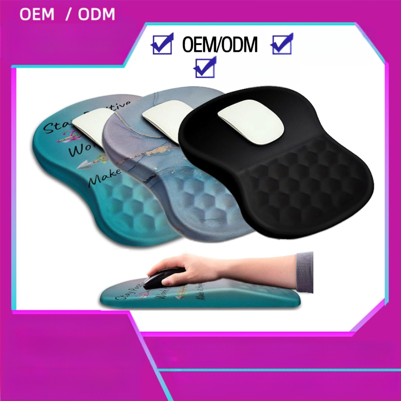 Ergonomski gel naslon za zglob miša, mala podloga, japanski minimalistički dizajn, model F97, OEM proizvodnja