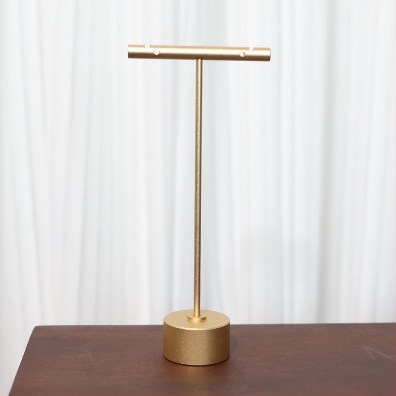 Fülbevaló kiállító állvány, fém, egy darabból álló modell, csempe-stílusú felület, spray-műanyag bevonattal