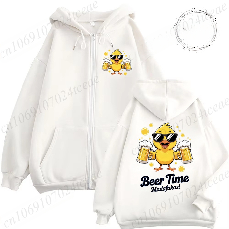 Ženski hoodie s kapuljom | tijesnog kroja, dugi rukav, okrugli izrez, print dizajn, poliester 90–95%