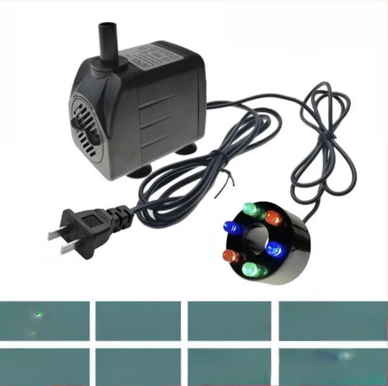 Κεραμικός διακοσμητικός νερού για ενυδρείο με θήκη υλικών φιλτραρίσματος — επιφάνεια ημι-χειροποίητη, στυλ γαλλικό αγροτικό