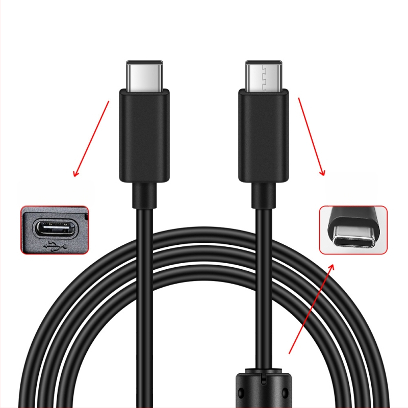 Καλώδιο OTG Type-C προς Type-C για Sony A7R3/A7M3/A7S3/A7R4/A9 και Nikon D780/Z6; αγωγός χαλκού; καλώδιο προσαρμογέα