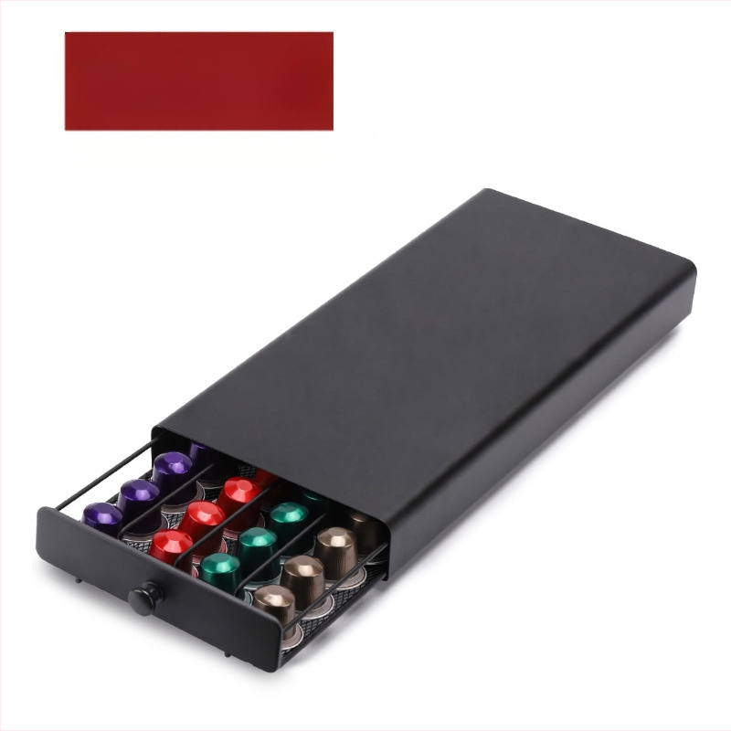 Sertar de depozitare pentru capsule de cafea — din fier, stil modern minimalist, stil simplu