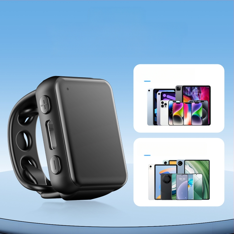 Inel Bluetooth pentru telefon cu telecomandă BW906, ABS, Bluetooth 5.3, 6 g