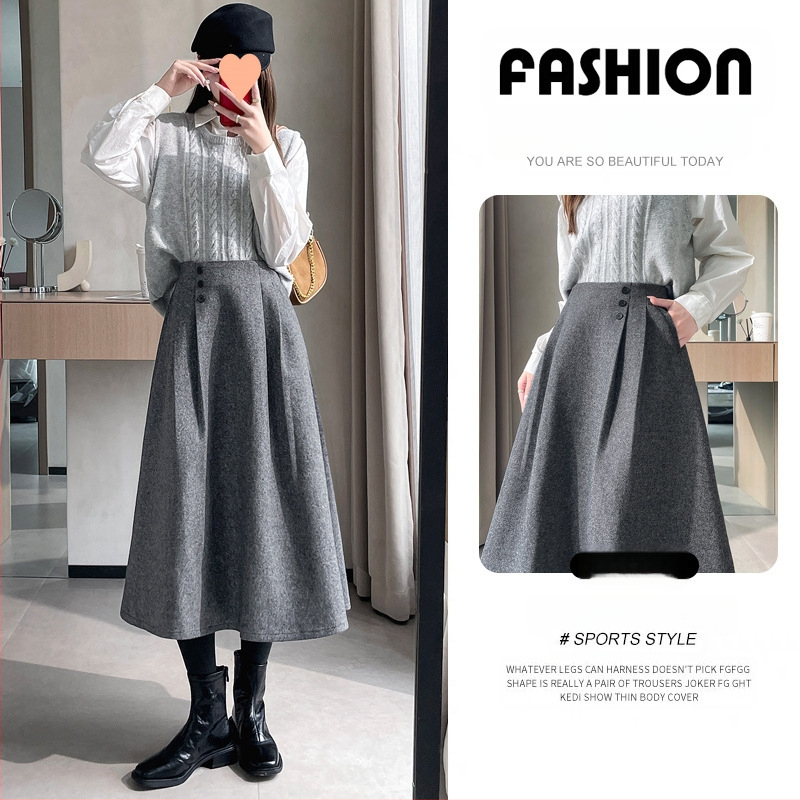 Fustă bodycon – lungime medie, model solid, stil urban elegant, elasticitate ridicată