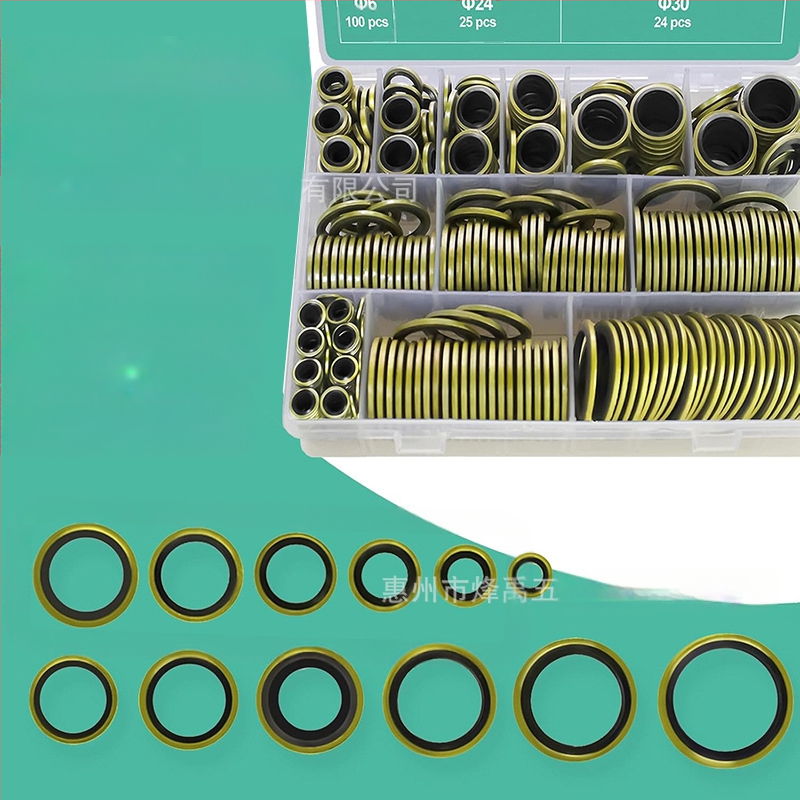 Set O-prstena brtvila, NBR nitrilna guma (378 kom., fiksni brtveni komplet), Fengyu Electric, šifra Dq063