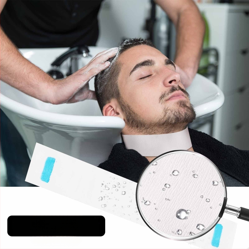 Jednokratni papir zaštite vrata za šišanje – materijal: papir; podrijetlo: Guangzhou; izvoz ekskluzivno preko granice; za opću populaciju