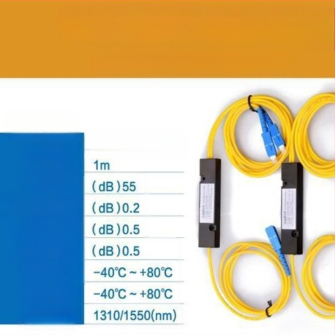 FBT 3.0 1:2 Διαχωριστής ινών με SC συνδετήρα, ομοιογενής διανομή