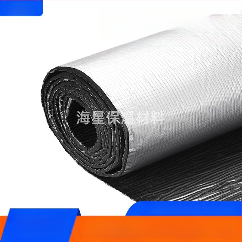 Αυτοκόλλητο μονωτικό και ηχομονωτικό φύλλο από πολυεστερική ίνα; μορφή: ινώδης; σχήμα: νιφάδες; θερμική αγωγιμότητα: 0,056 W/mK; θερμοκρασία λειτουργίας: 200°C