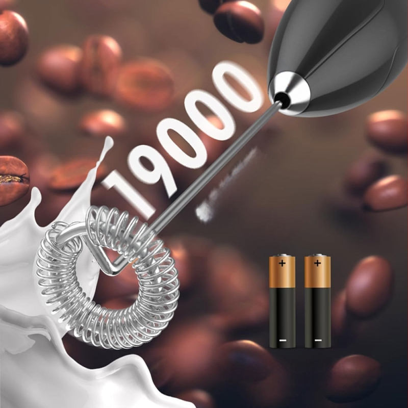 Ručni električni mikser za mlijeko i pjenjaču — 3V, 3–5W, 15000 RPM