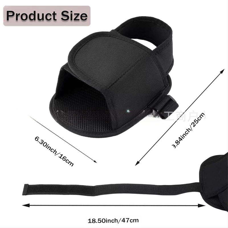 Set de suport pentru picioare pentru scaun cu rotile – Oxford Cloth + Scuba Fabric, Model jgliygly