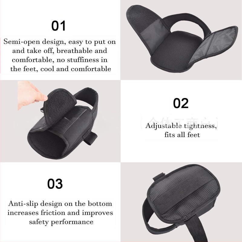 Set de suport pentru picioare pentru scaun cu rotile – Oxford Cloth + Scuba Fabric, Model jgliygly