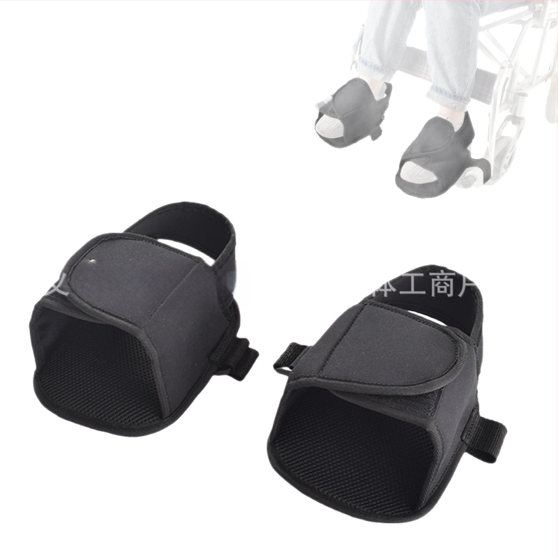 Set de suport pentru picioare pentru scaun cu rotile – Oxford Cloth + Scuba Fabric, Model jgliygly