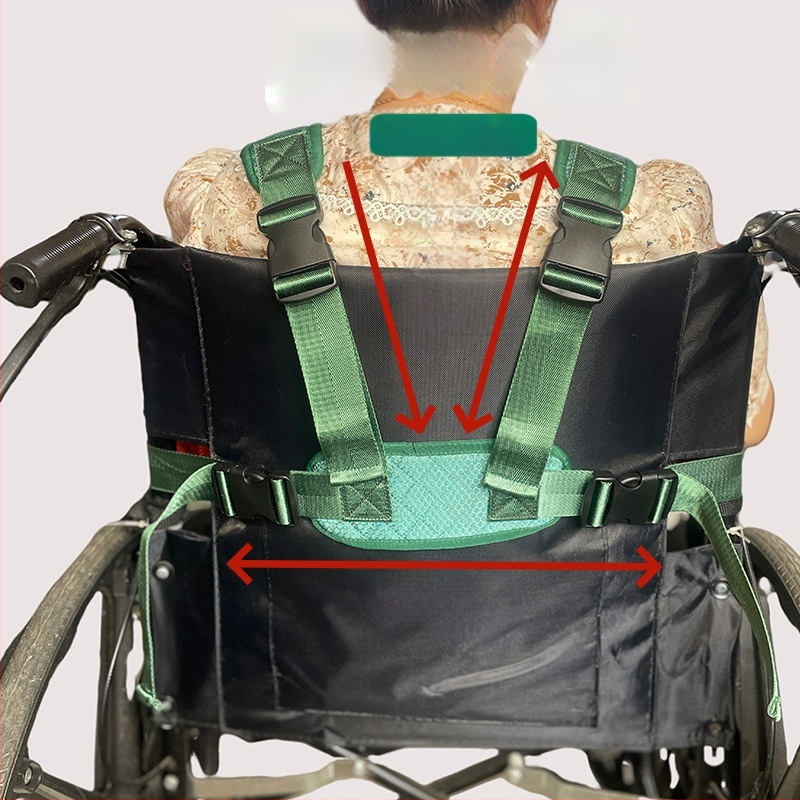 Centură de siguranță pentru scaun cu rotile, pentru talie, material poliester, model C004, garanție 12 luni