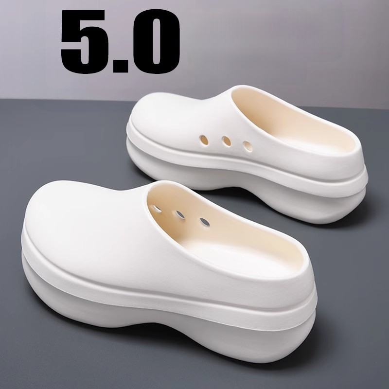 Férfi EVA szakács cipő — vastag csúszásmentes, vízálló és olajálló talp, injektált kivitel, nyár 2025