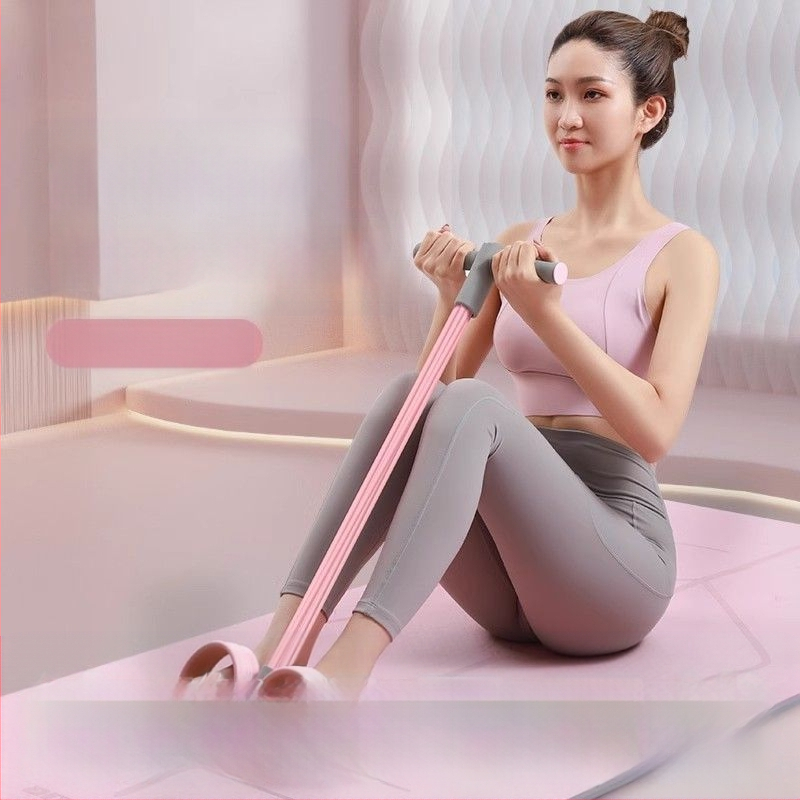 Elastični napinjač za trbušne vježbe s pedalnim naprezanjem – latex, užet za naprezanje