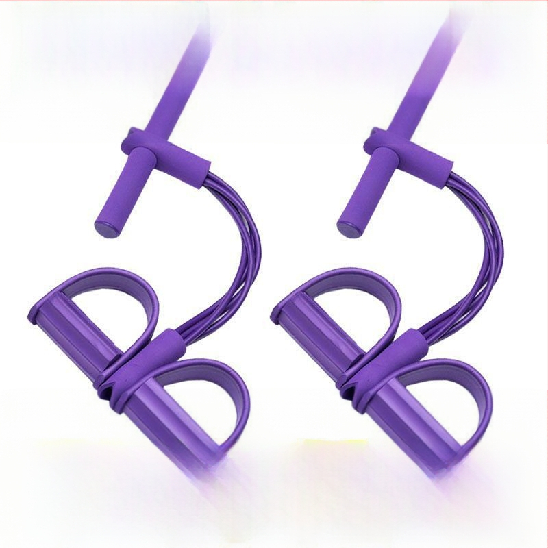 Elastični napinjač za trbušne vježbe s pedalnim naprezanjem – latex, užet za naprezanje