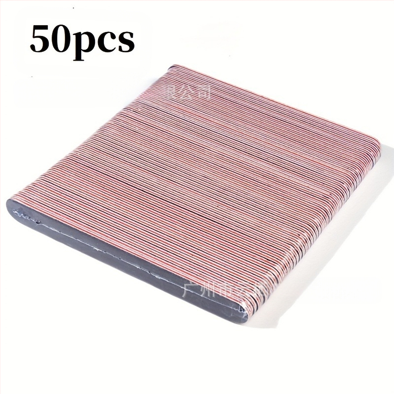 Λίμα νυχιών διπλής όψεως, ευθύγραμμης μορφής, με λωρίδα λείανσης, μοντέλο HSCZX-005