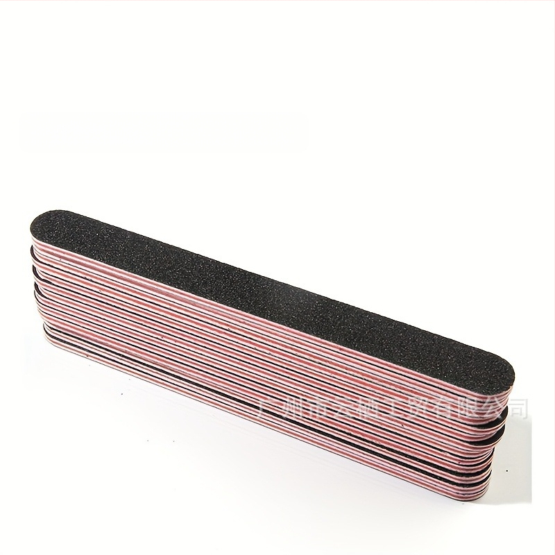 Λίμα νυχιών διπλής όψεως, ευθύγραμμης μορφής, με λωρίδα λείανσης, μοντέλο HSCZX-005