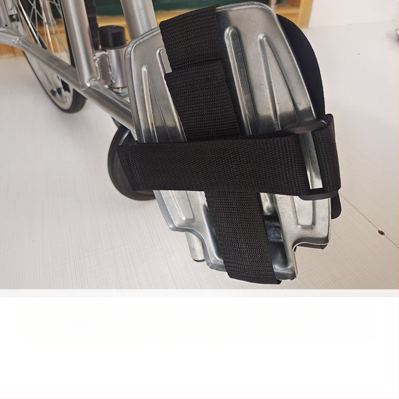 Home Care Curea de siguranță pentru scaunul cu rotile, curea de fixare a piciorului, model 049, Oxford material
