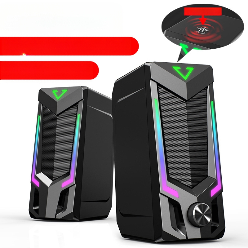 SADA V-150 kompiuterių garsiakalbiai, dviejų garsiakalbių sistema, 3,5 mm įvestis, Bluetooth 5.0, 30 Hz–15 kHz, SNR ≥ 60 dB