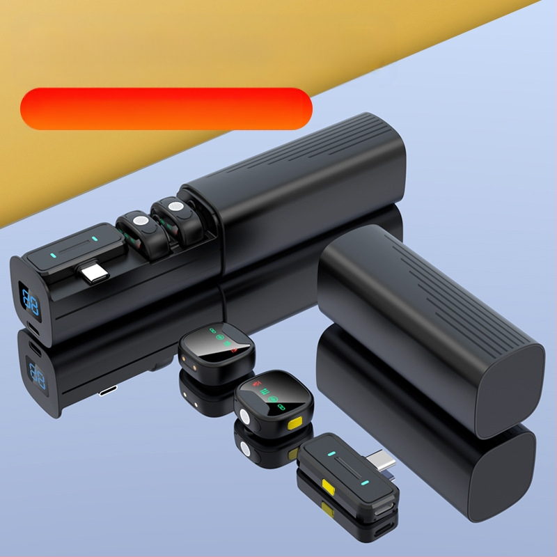 H26 Lavalier mikrofon élő közvetítéshez, Omnidirekcionális, 20Hz-20kHz, SNR ≥60dB, beépített akkumulátor, Bluetooth 5.3, üzemidő 3–6 óra