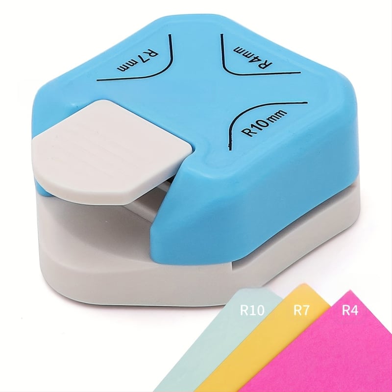 Tăietor pentru colțuri rotunde și tăietor înclinat, modele R4/R7/R10, din plastic