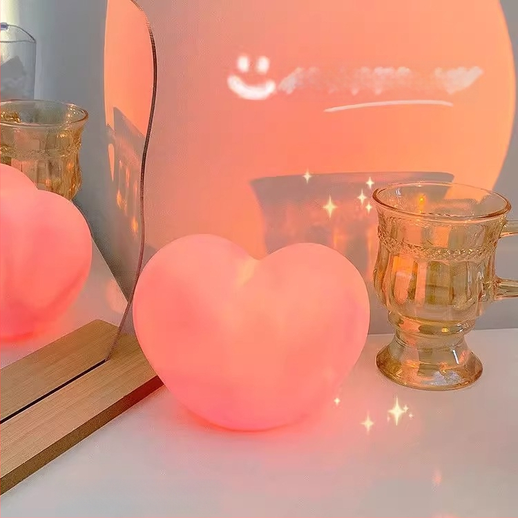 Lampa u obliku latice sa staklenim abažurom, USB napajanje, dekorativno svjetlo za spavaću sobu