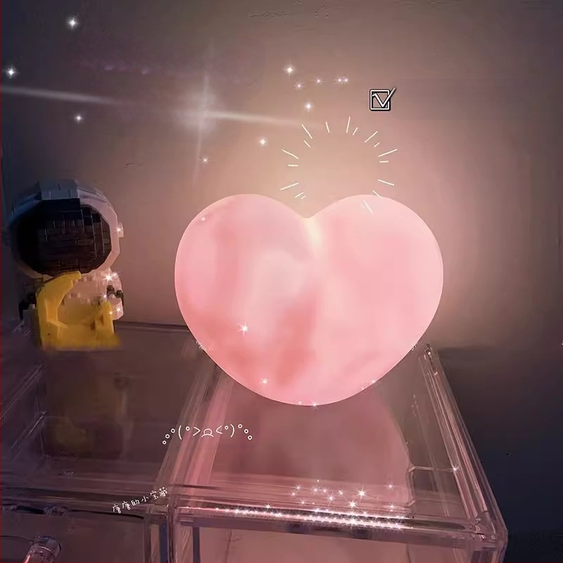 Lampa u obliku latice sa staklenim abažurom, USB napajanje, dekorativno svjetlo za spavaću sobu