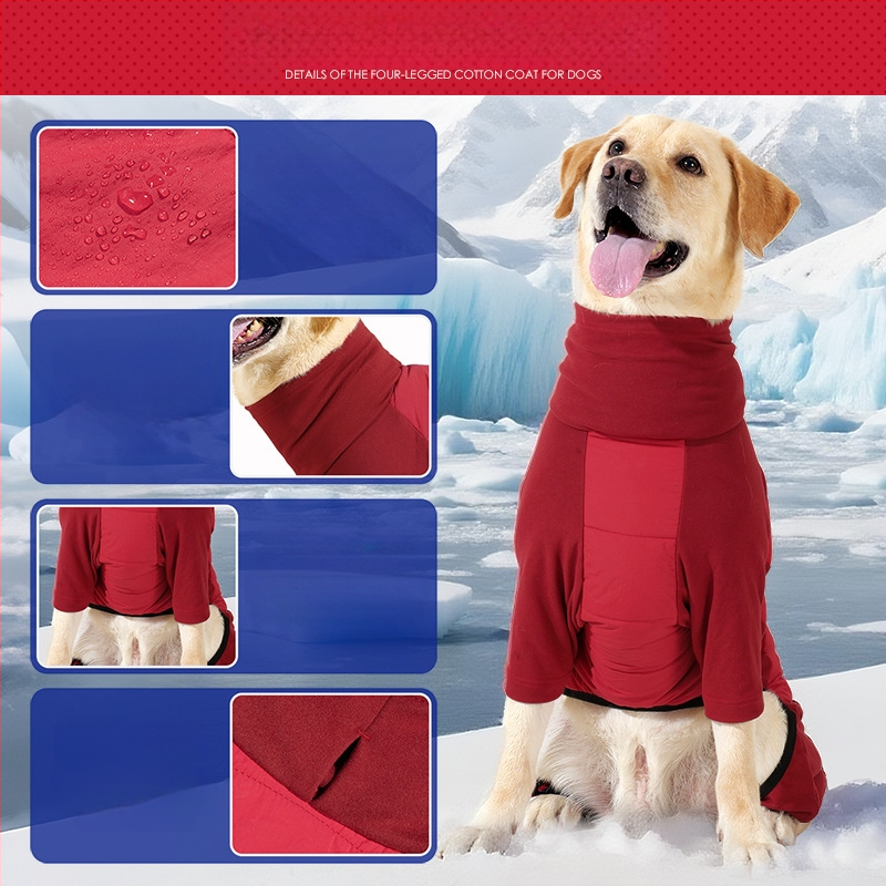 Jichong Sanbao Četru kāju suņa hoodie — poliesteris, Eiropas un Amerikas stils, mājdzīvnieku apģērbs, preces kods DOG129