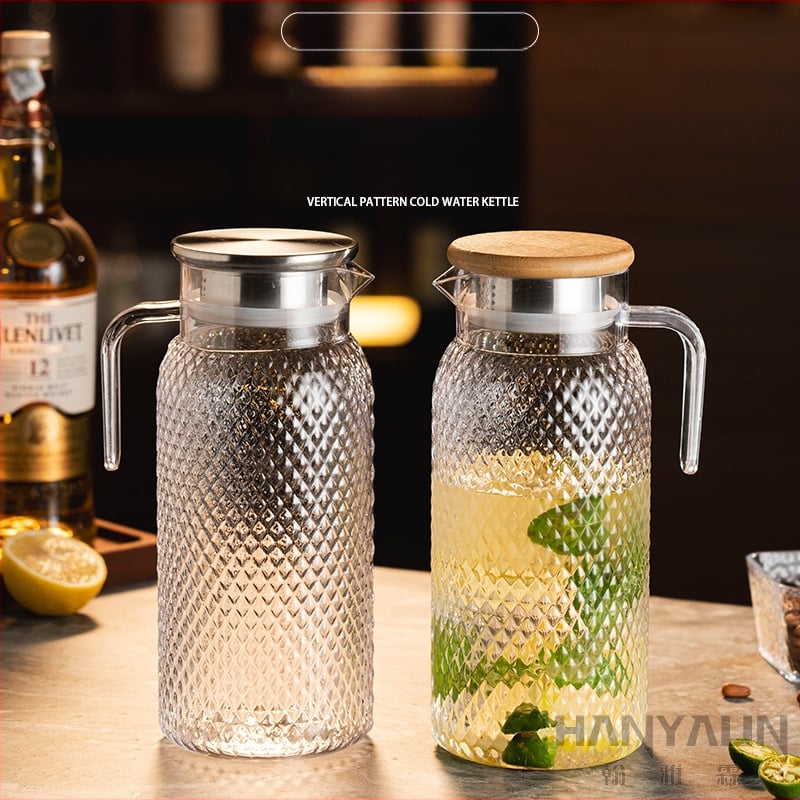 Džbana za studenu vodu, PC materijal, otporna na toplinu, veliki kapacitet, mogućnost otiska logotipa