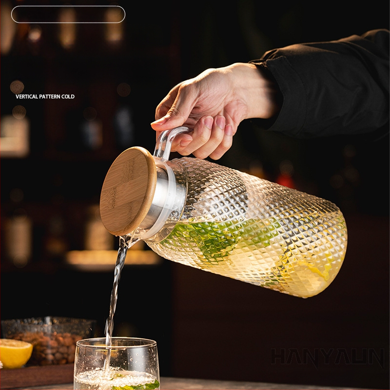 Džbana za studenu vodu, PC materijal, otporna na toplinu, veliki kapacitet, mogućnost otiska logotipa