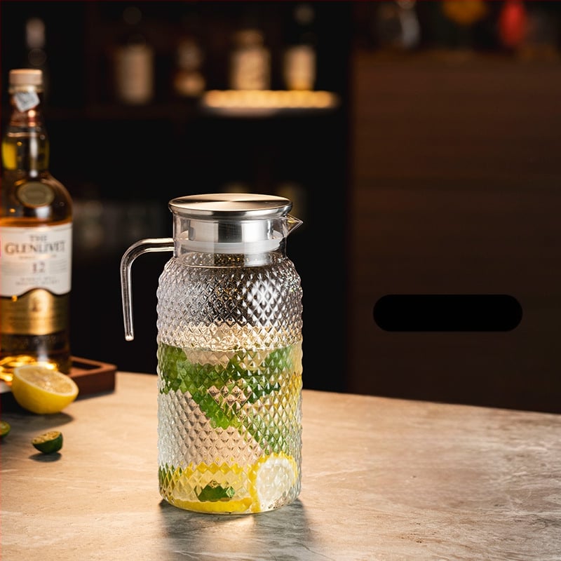 Džbana za studenu vodu, PC materijal, otporna na toplinu, veliki kapacitet, mogućnost otiska logotipa