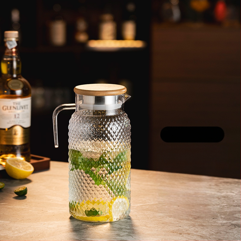 Džbana za studenu vodu, PC materijal, otporna na toplinu, veliki kapacitet, mogućnost otiska logotipa