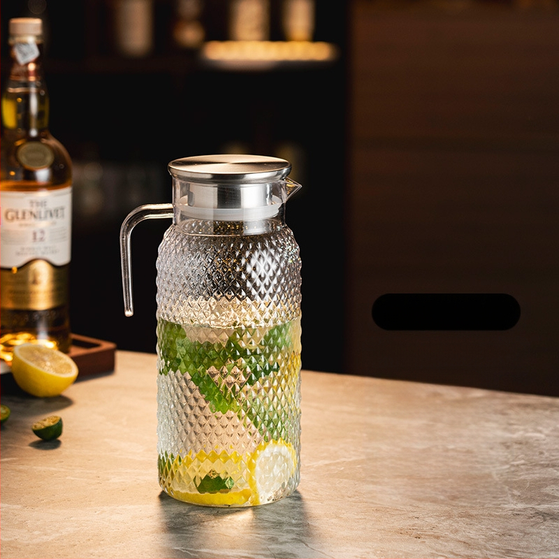 Džbana za studenu vodu, PC materijal, otporna na toplinu, veliki kapacitet, mogućnost otiska logotipa