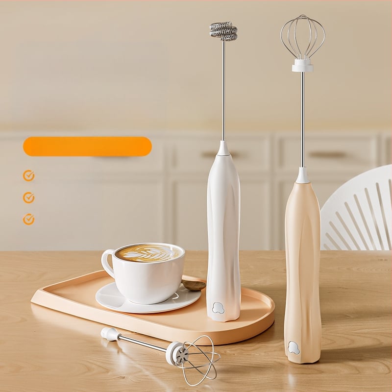 Bežični ručni električni mikser s 3 brzine, pjenjač za mlijeko i muhač za jaja, 150 W, model D6