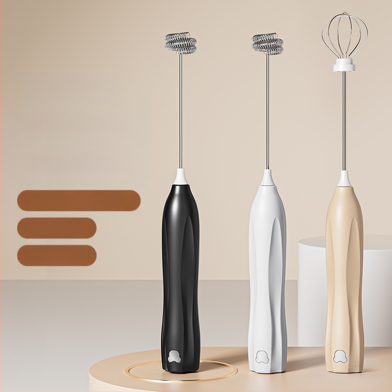 Bežični ručni električni mikser s 3 brzine, pjenjač za mlijeko i muhač za jaja, 150 W, model D6