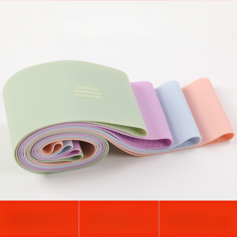 Tengmei silikonski joga prsten s elastičnom trakom za kućnu fitness, čučnjevi i oblikovanje bokova (Materijal: Silikon; Kategorija: Joga dodatak; Marka: Tengmei)